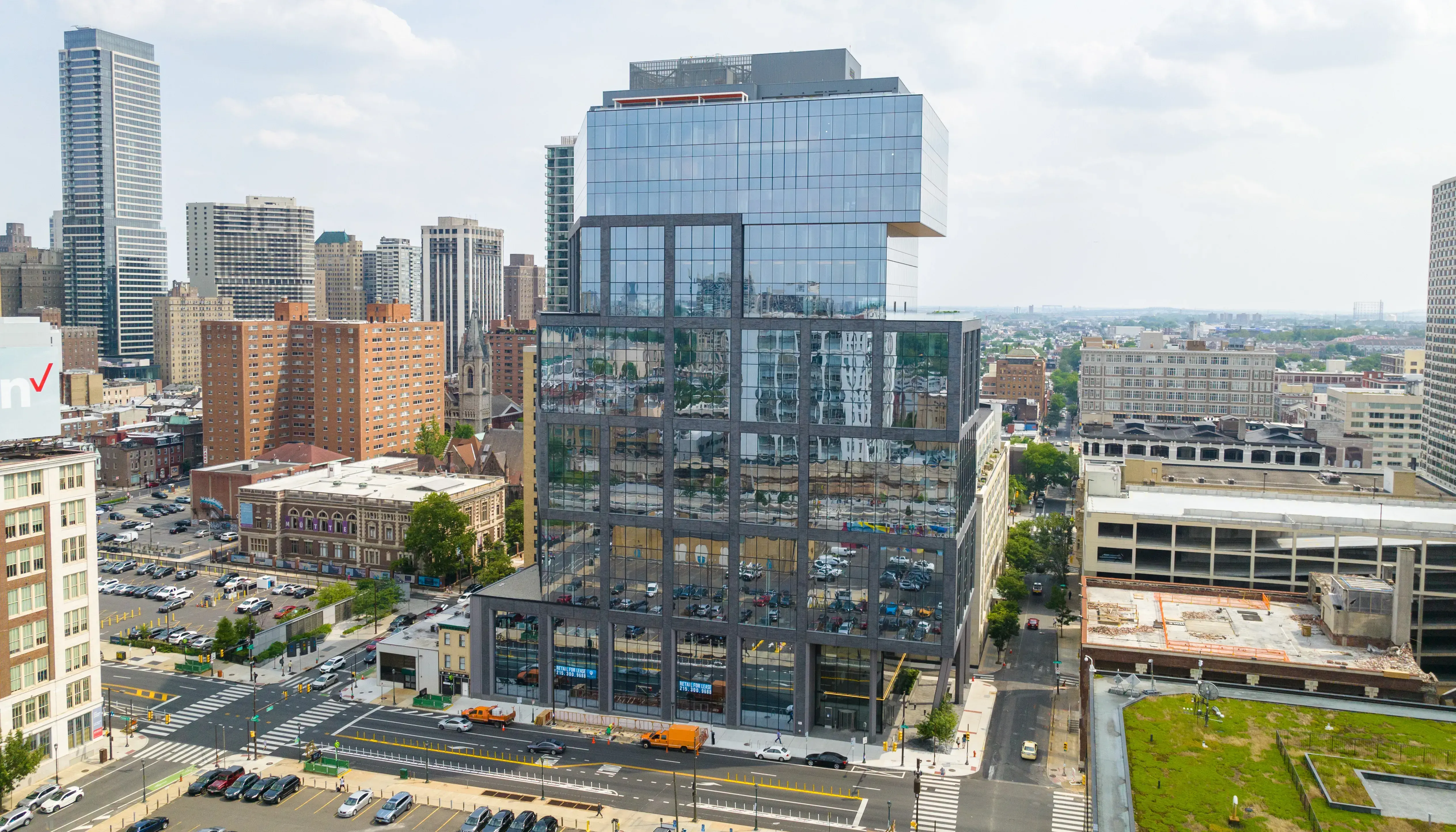 Aerial View of 2222 Market