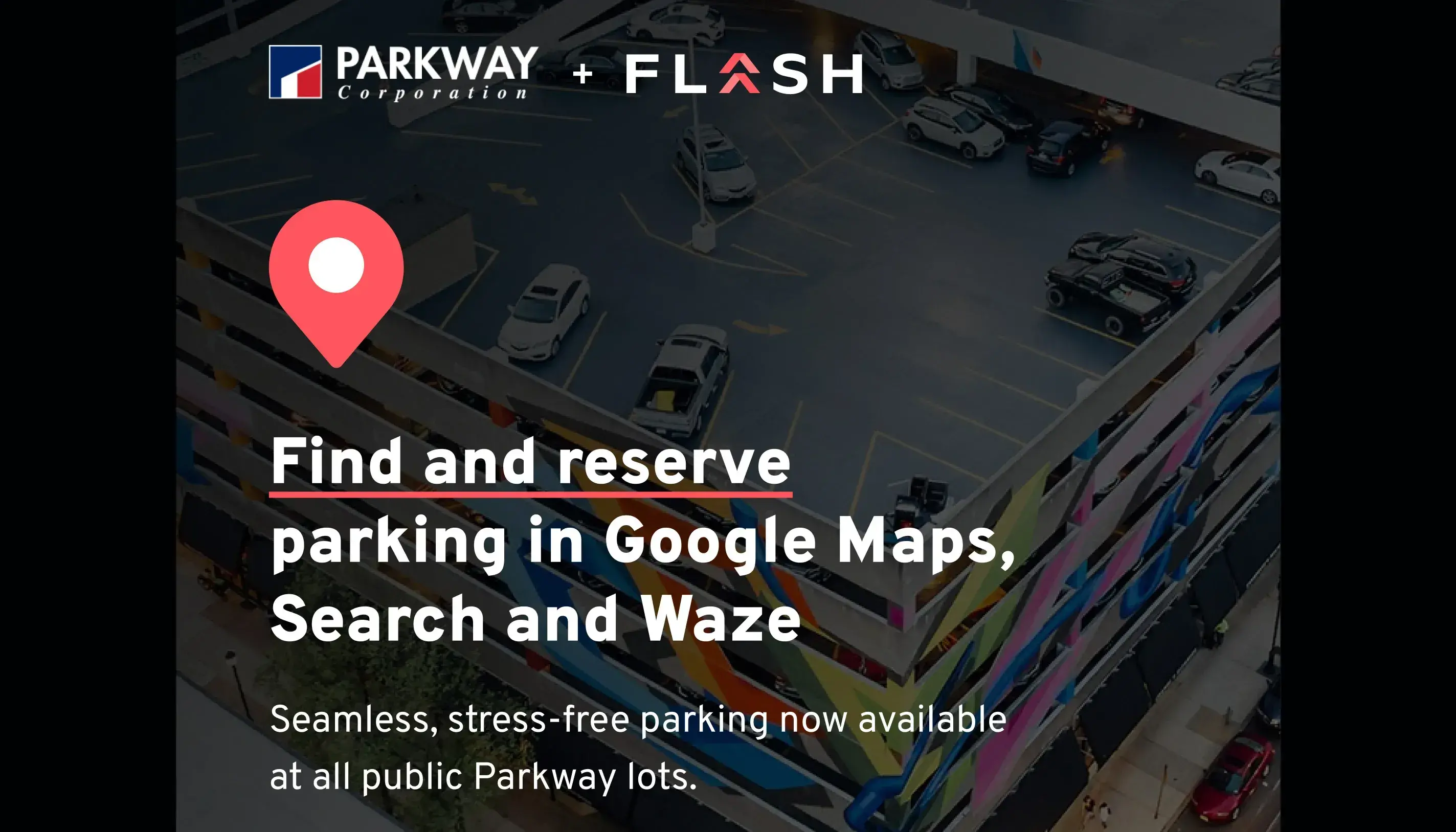 Find and Reserve parking on Waze